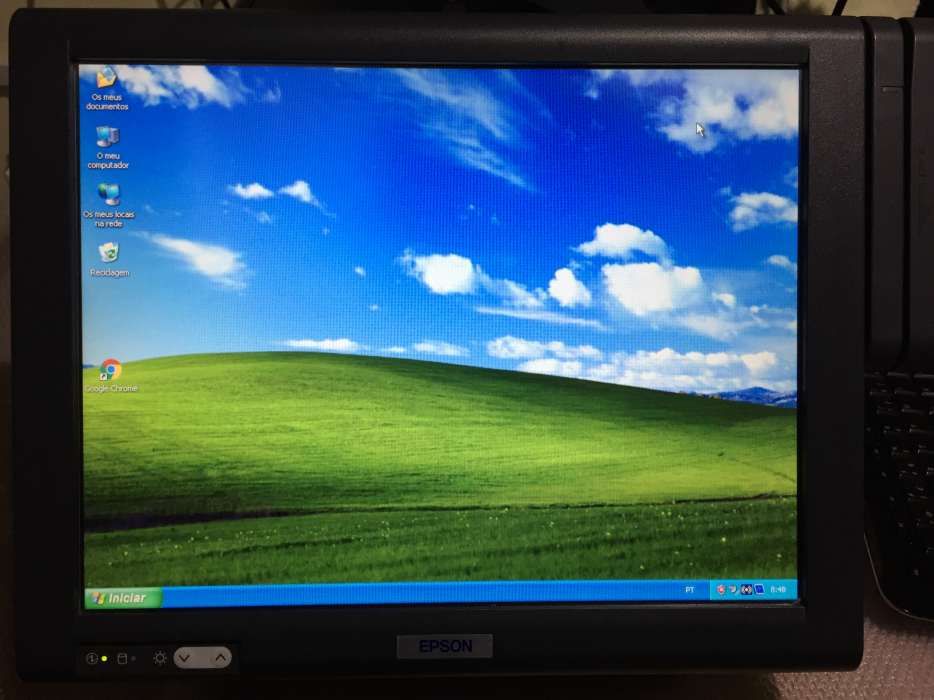 POS Epson táctil Como nova, impressora integrada