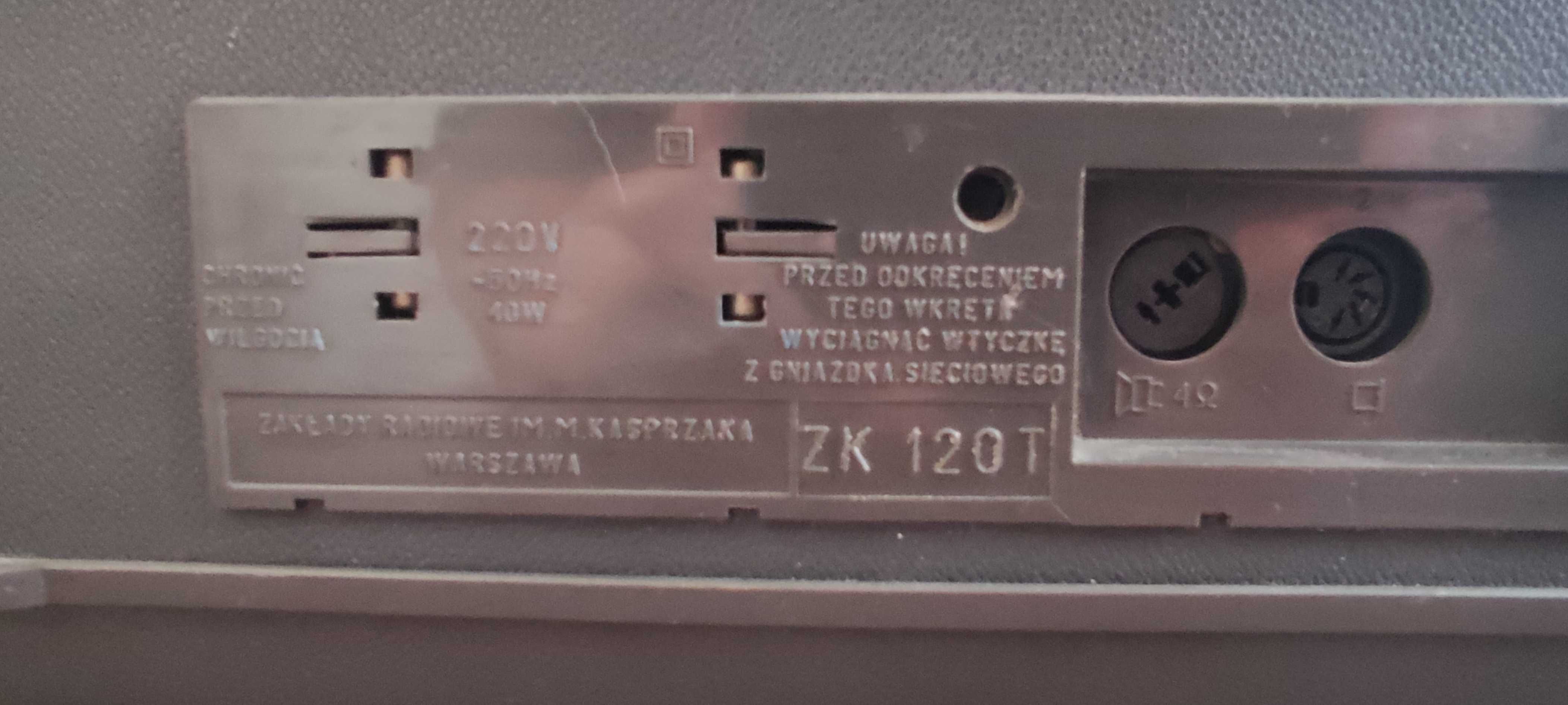 Magnetofon szpulowy Unitra ZRK ZK 120T