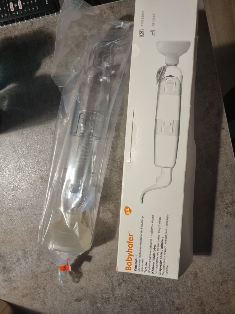 Inhalator  Babyhaler-komora inhalacyjna GSK Nowy