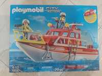 Playmobil City Action 70147 Łódź ratownicza straży zestaw nowy