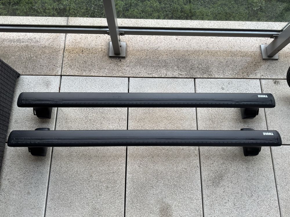Thule Wingbar Evo 127 Black Bagaznik Dachowy Toyota Auris MK1 07-12