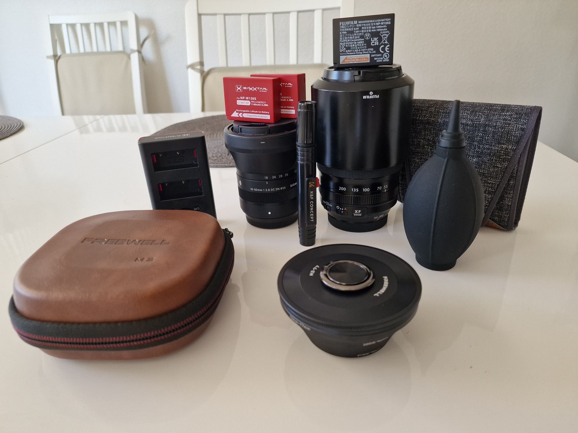 Fujifilm X-S10 + lentes
