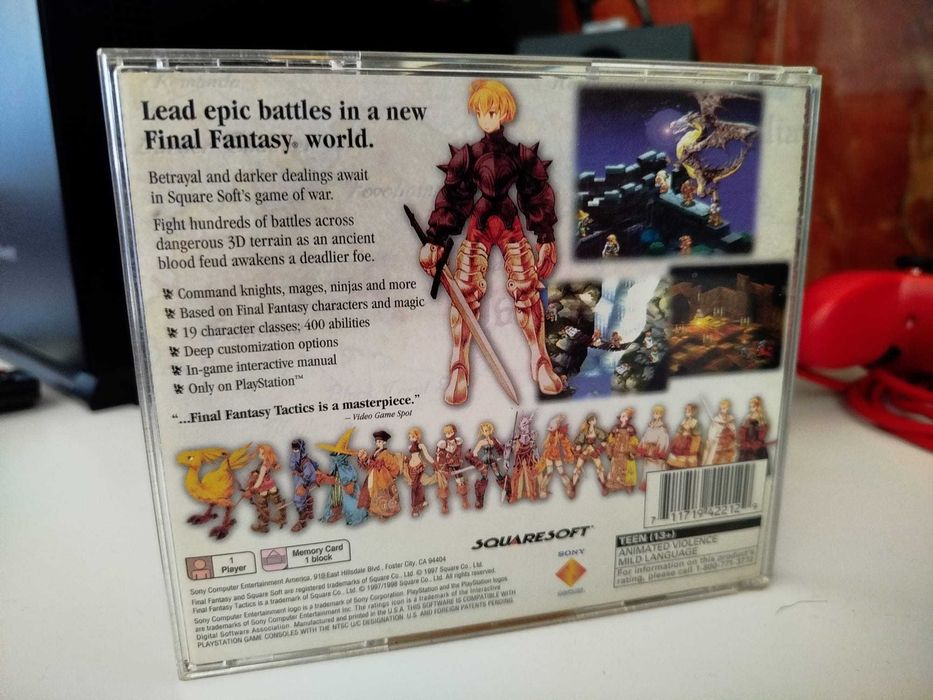 Final Fantasy Tactics playstation