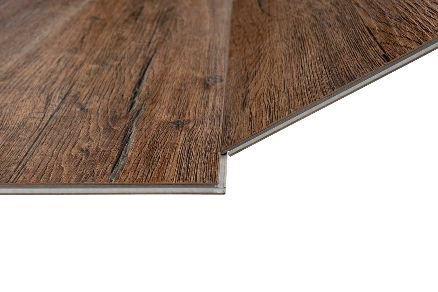 Panele winylowe SPC Dąb Ciemny 5 mm | Outlet | II gatunek
