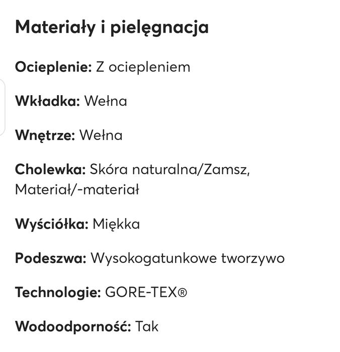 Buty zimowe wełna Gore-Tex skóra Primigi r. 26