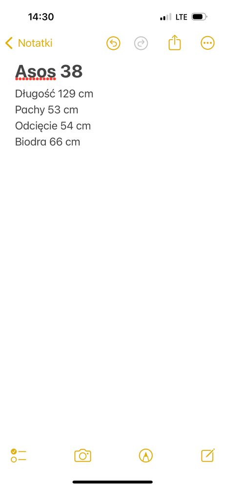 Nowa Sukienka w kratę ASOS rozmiar 38
