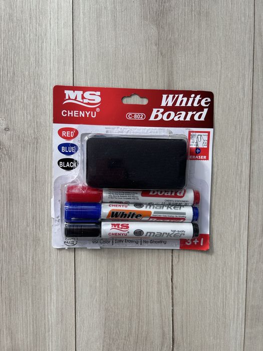 Фломастери маркери для дошки з губкою