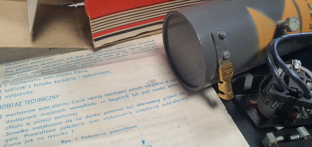 Auto Alarm Canis PRL Instrukcja