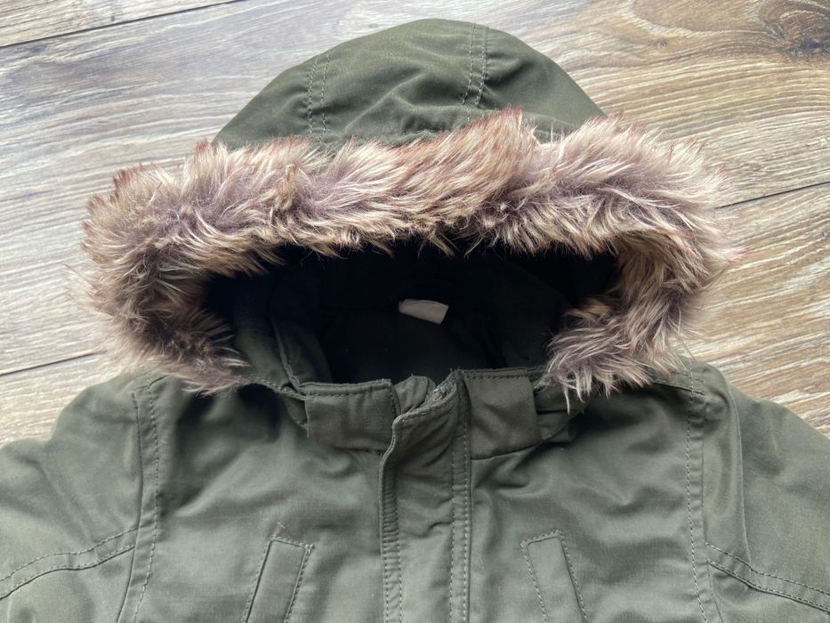 Kurtka H&M 80 + czapka 74/80