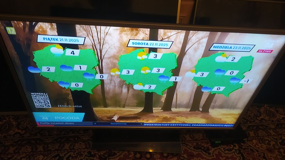 Okazja telewizor Toshiba 46 cali plus dekoder