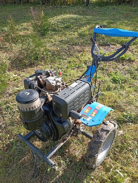 Дизельний мотоблок ДТЗ 510ДН + фреза + обгонні розблокіратори