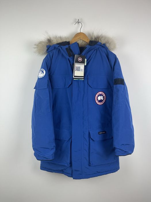 Canada goose meska nowa puchowa kurtka ciepła zimowa niebieska puch