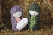 Presépio de crochet técnica amigurumi