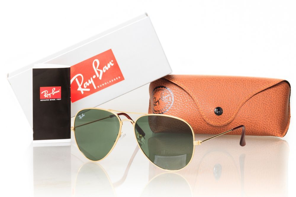 Акция. Солнцезащитные очки Ray Ban Aviator 3027g-g защита UV400