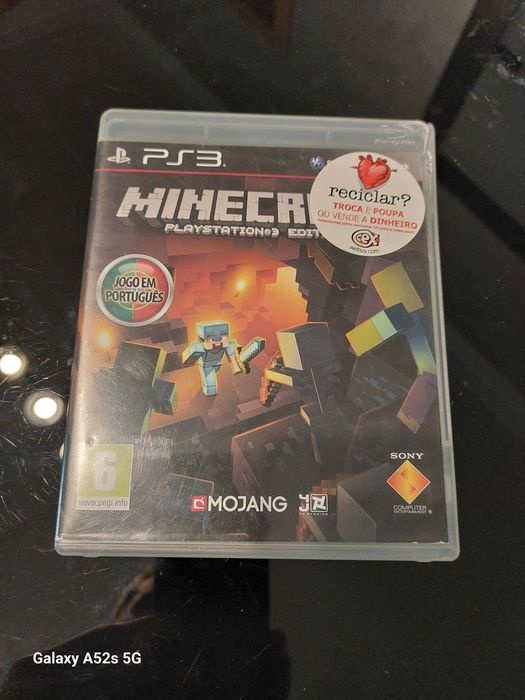 Jogo PlayStation 3 - Minecraft