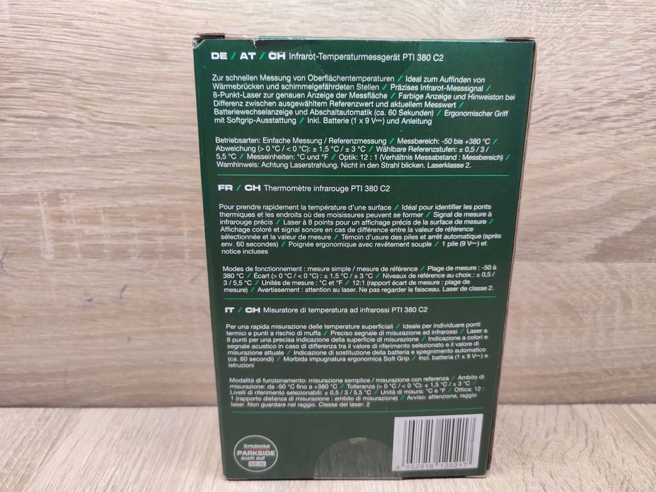 Pirometr Parkside PTI 380 C2