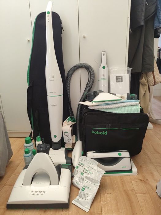 Kobold VB 100 +lava/aspira+limpa vidros +2 baterias -kit completo 
Kob