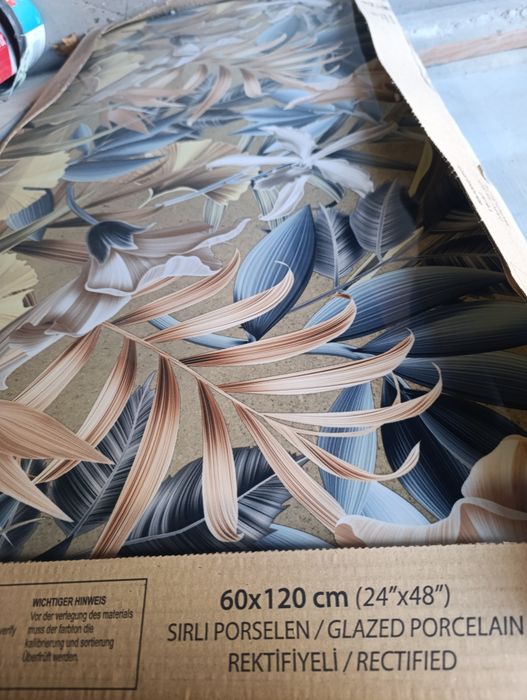 Gres szkliwiony Tropical 60x120.2 paczki=4płytki 150zł całość