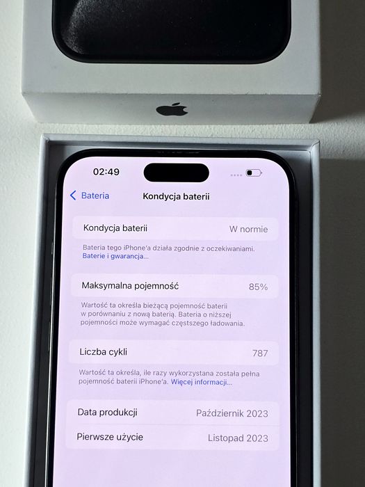 IPhone 15 Pro Max • 512 GB • SUPER STAN • 100% sprawny