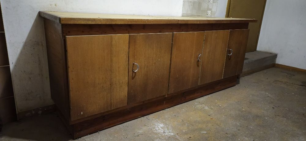 # PRL # Stara komoda szafa DO RENOWACJI 188 CM