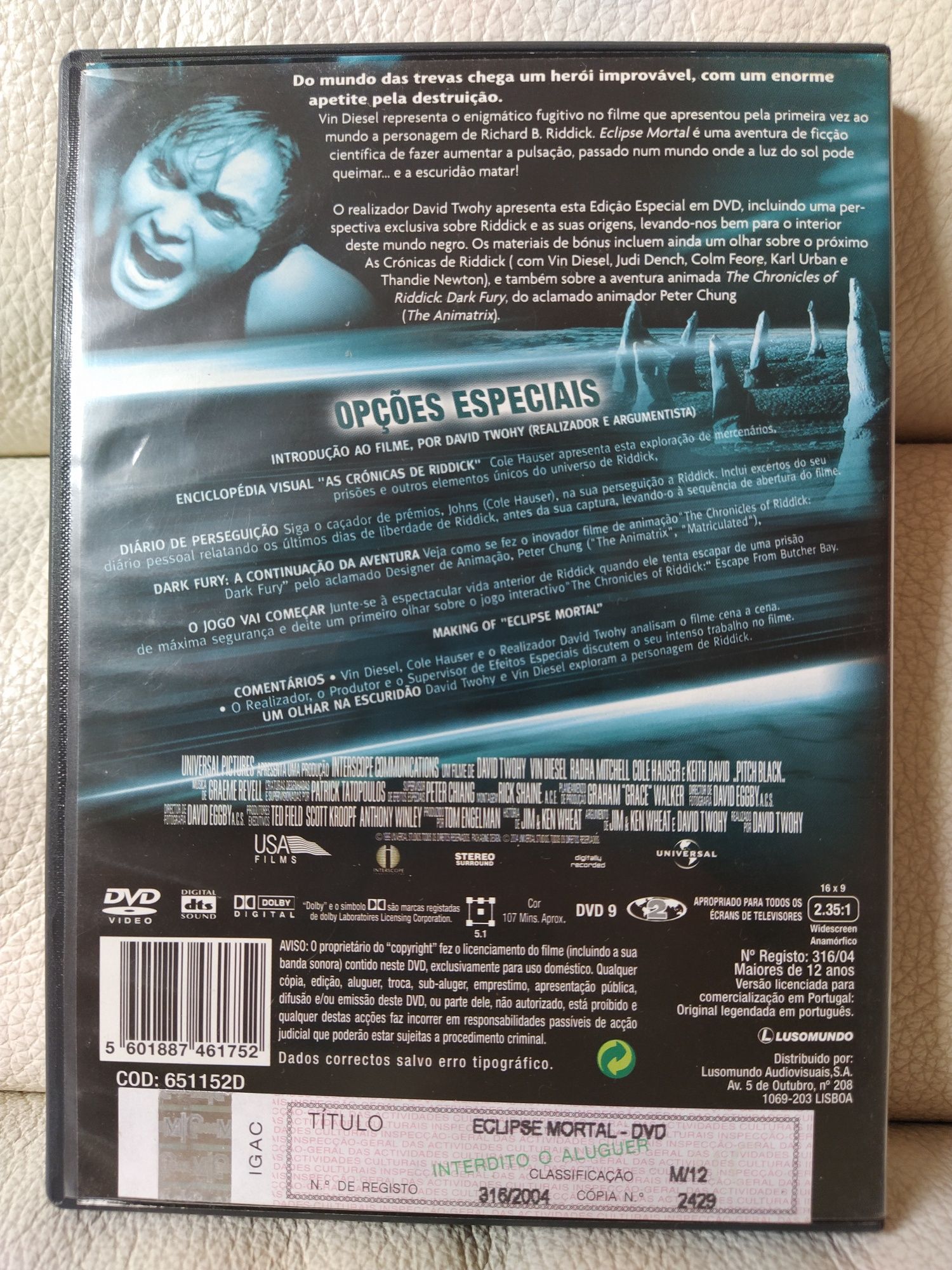 Eclipse Mortal - Pitch Black DVD