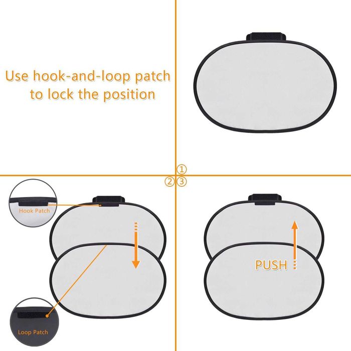 Porta-sol guarda-sol para a janela lateral do carro proteção UV   NOVO