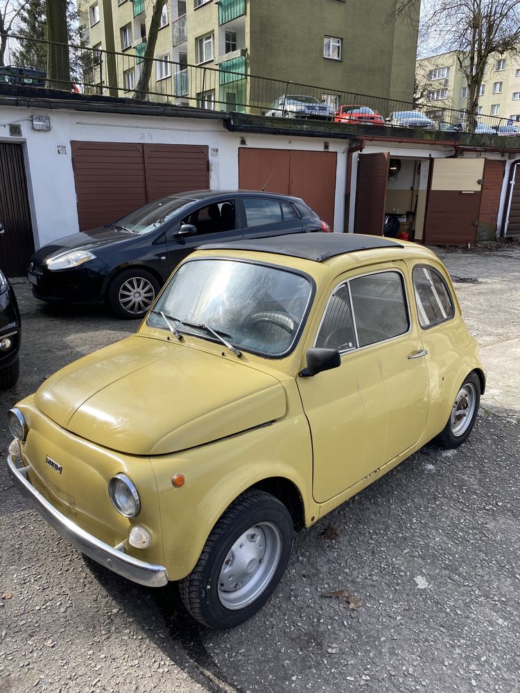 Fiat 500 zabytkowy 1974