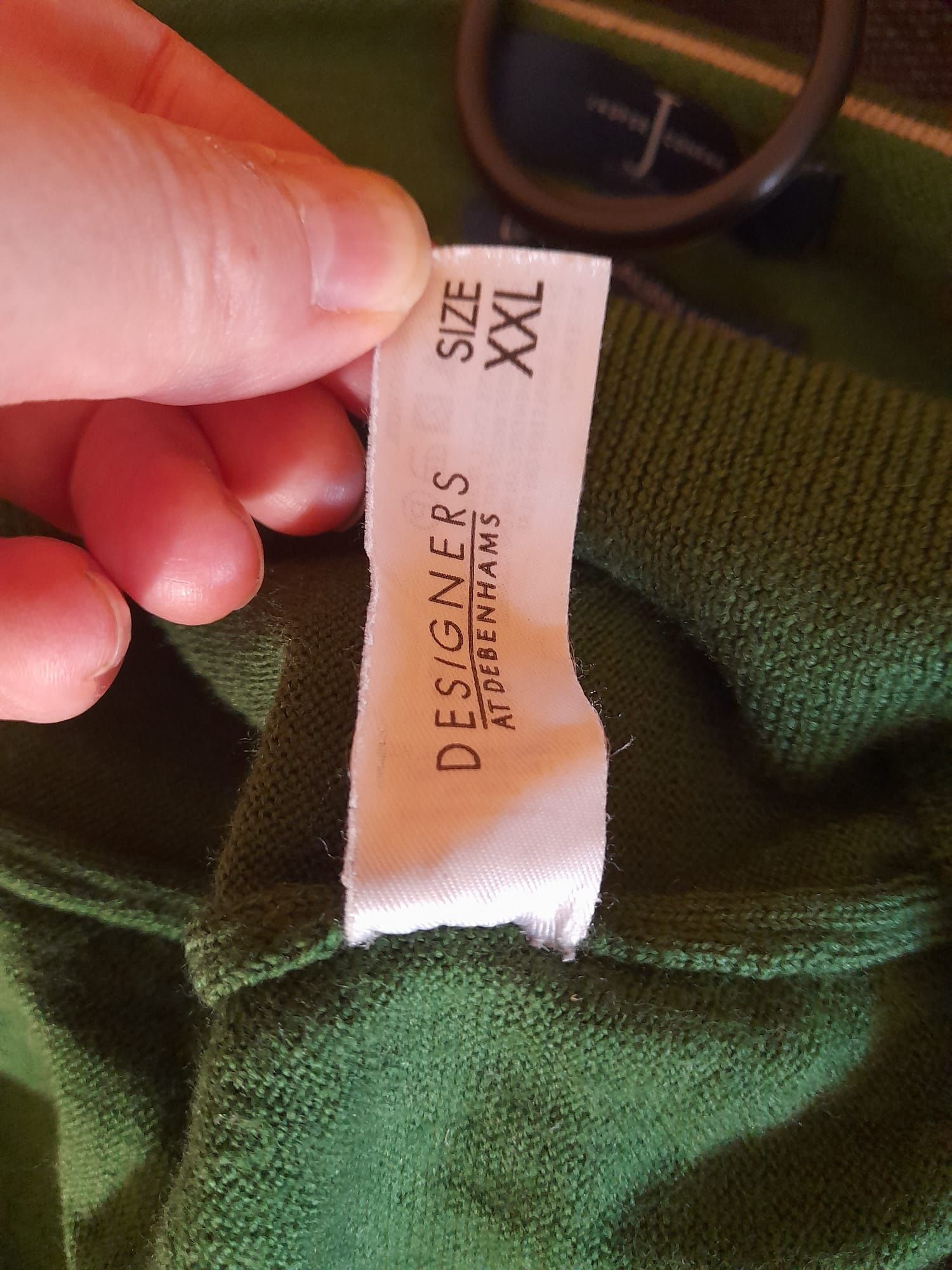 Sweter merino Jasper Conran rozm XXL