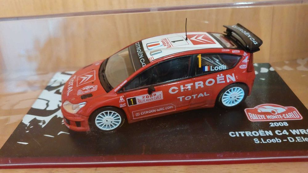 Miniatura de coleção 1/43 - Citroën C4 WRC
