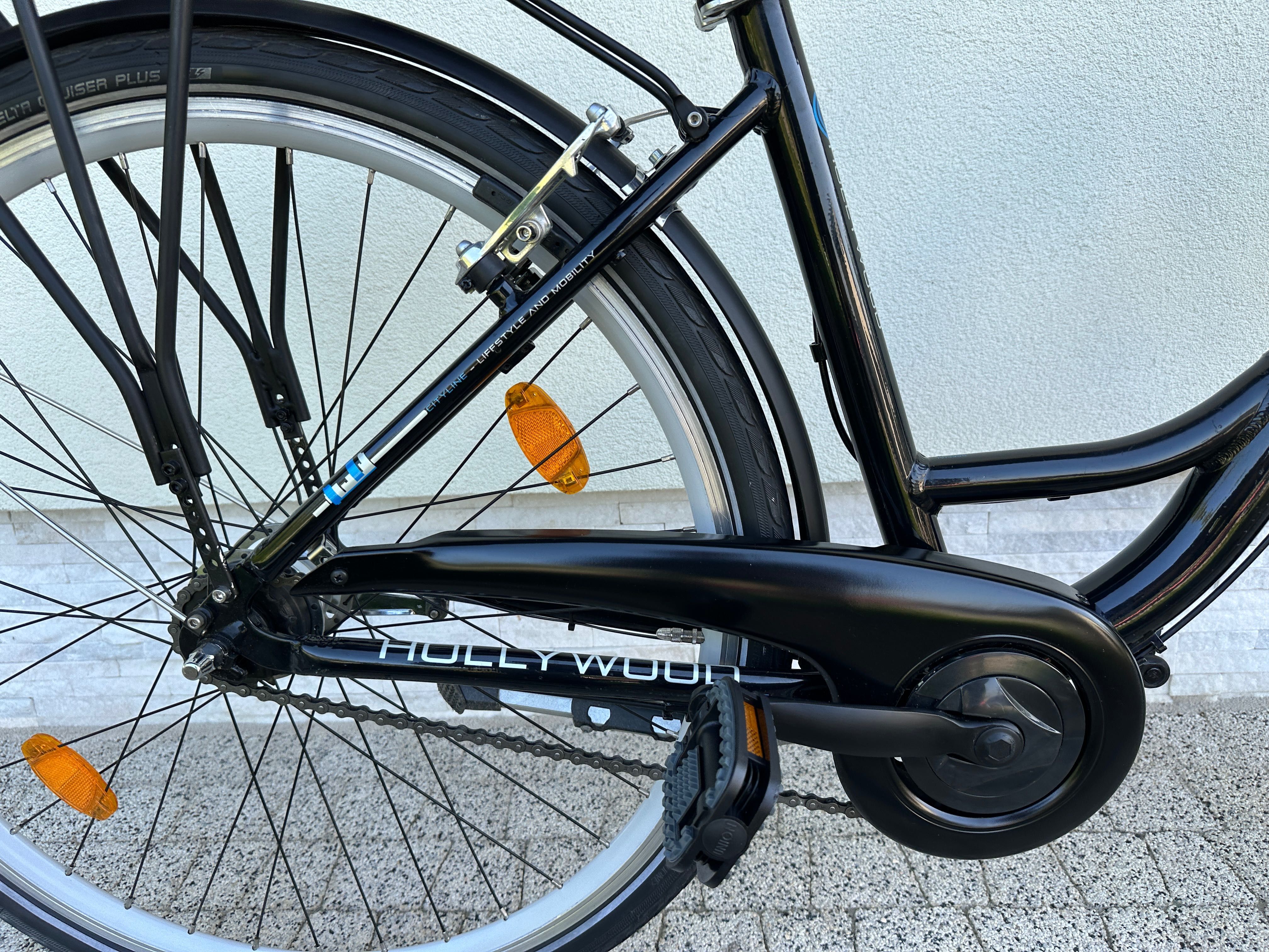 Rower WINORA - koła 28, Aluminiowy, Nexus 7b, 2 x amor, prądnica, led