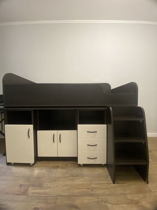 Ліжко стіл дитяче модуль