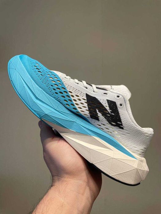 Кросівки New Balance FuelCell SuperComp Pacer v2 White/Blue premium