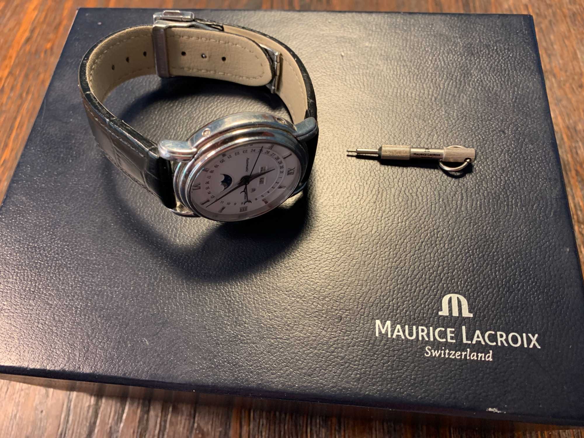 Zegarek Maurice Lacroix masterpiece luna phase