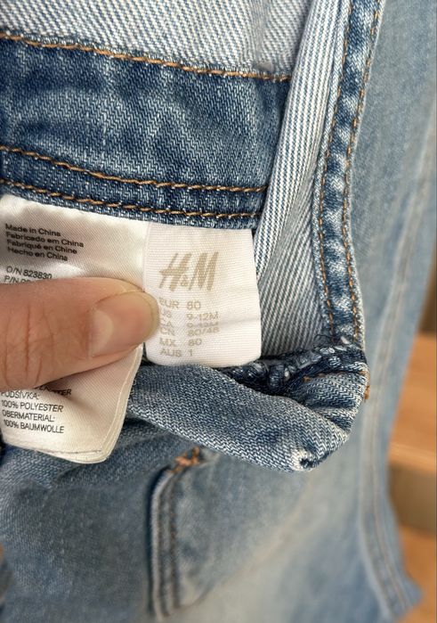 Комбінезон джинсовий H&M для дівчинки, 80 роз.