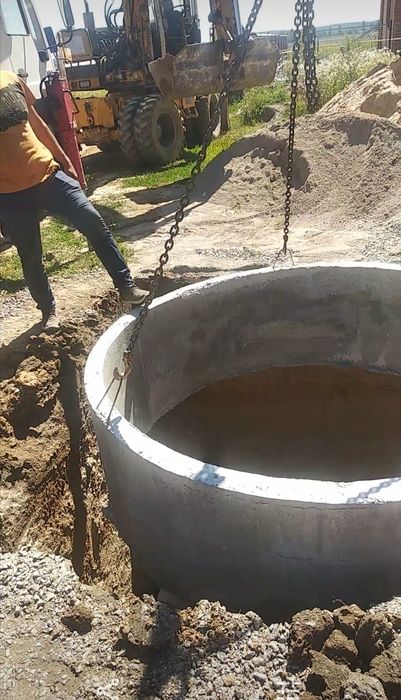 Каналізація, вигрібна яма під ключ за один день!