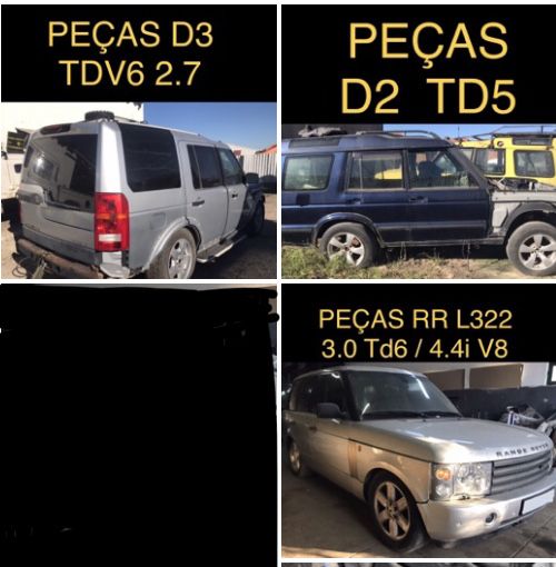 Land Rover Range Rover varias peças