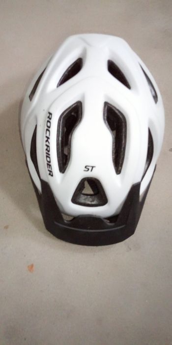 Kask rowerowy biały