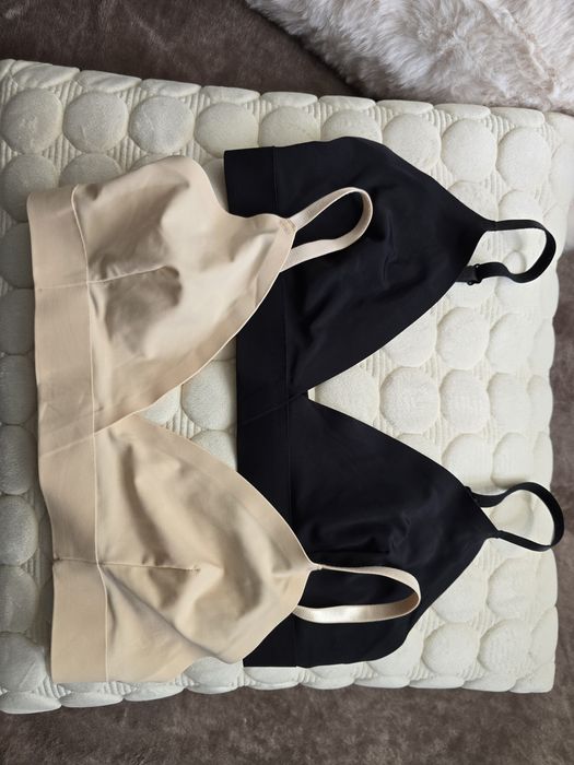 Dwa biustonosze cropp r.S biustonosz stanik