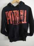 bluza Pitbull s 36 czarna bluza Pitbull z kapturem s 36