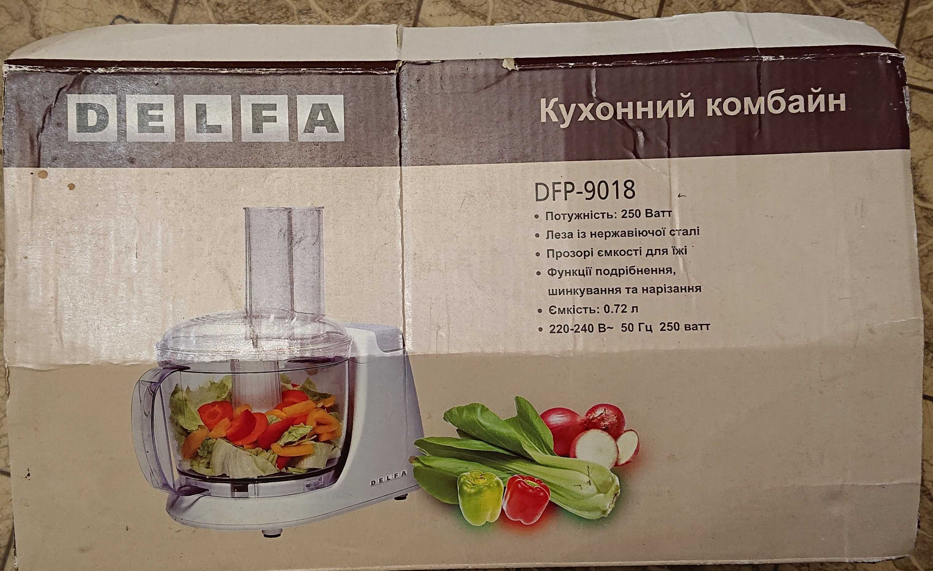 Кухонный комбайн Delfa DFP-9018