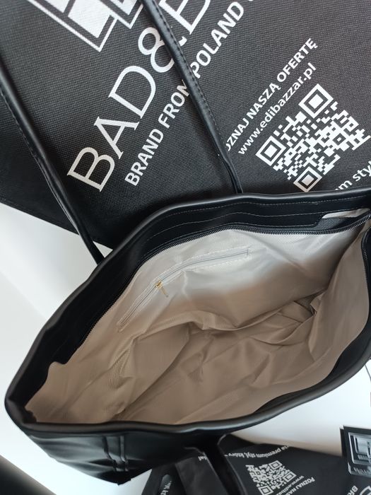 Nowa duża torebka damska czarna t.k. Maxx