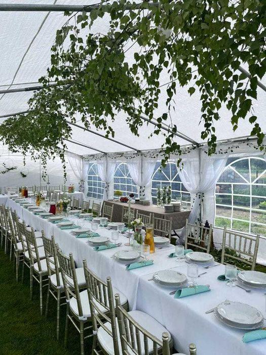 Wynajem namiotów, stołów, krzeseł, obrusy, dekoracje, wynajem namiot