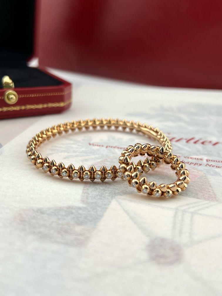 Золотое кольцо Clash  De Cartier