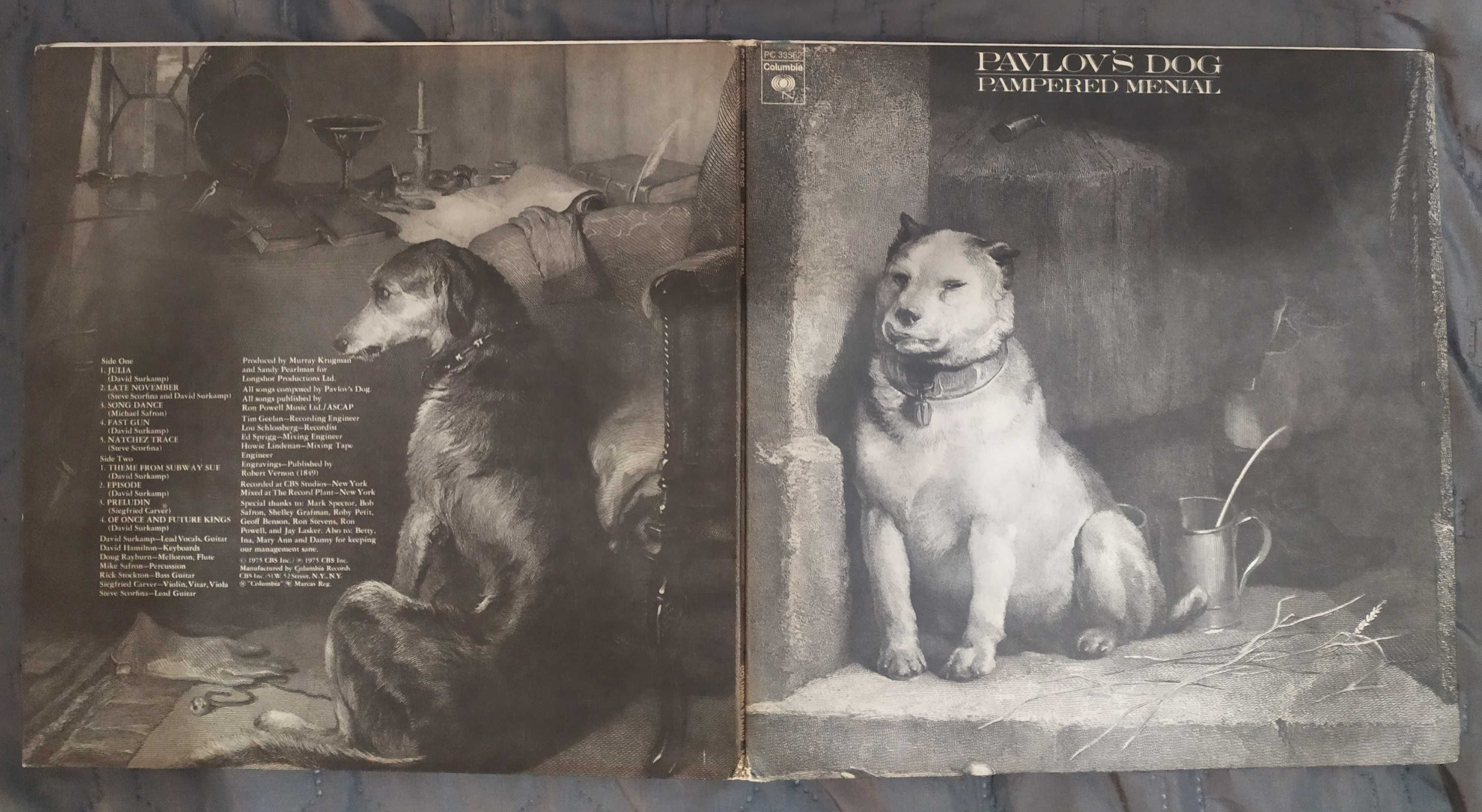 Pavlov's Dog - Pampered Menial. Ex. USA. LP.