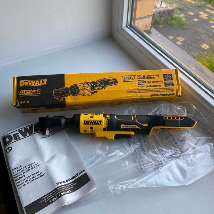 Гайковерт кутовий DCF513 Dewalt (3/8) - (10 mm)
