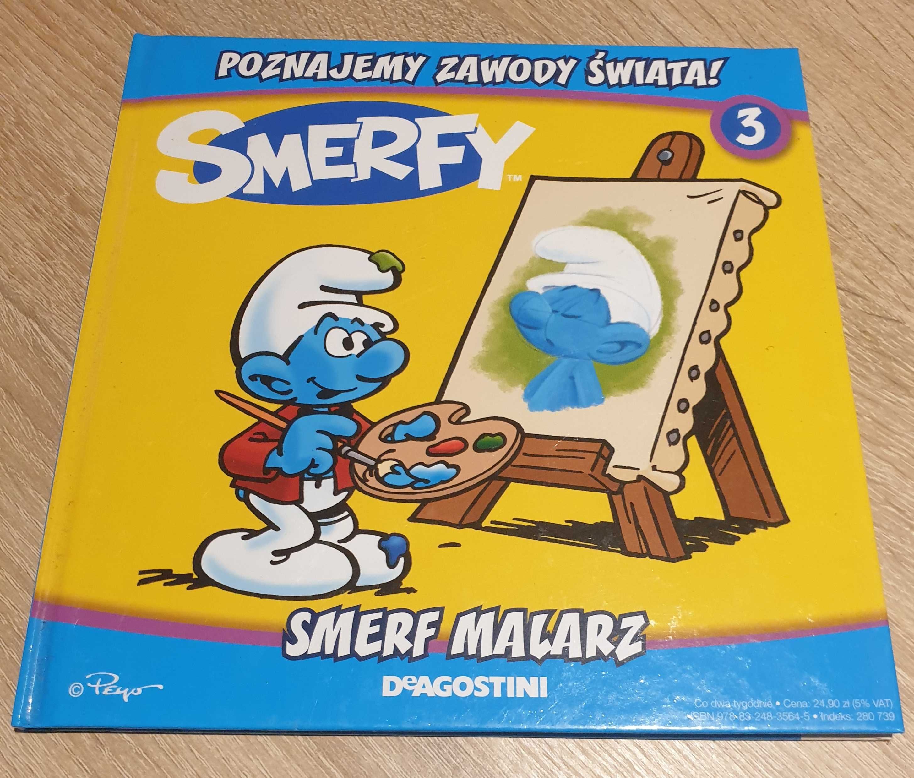 Smerfy - Smerf Malarz książka dla dzieci