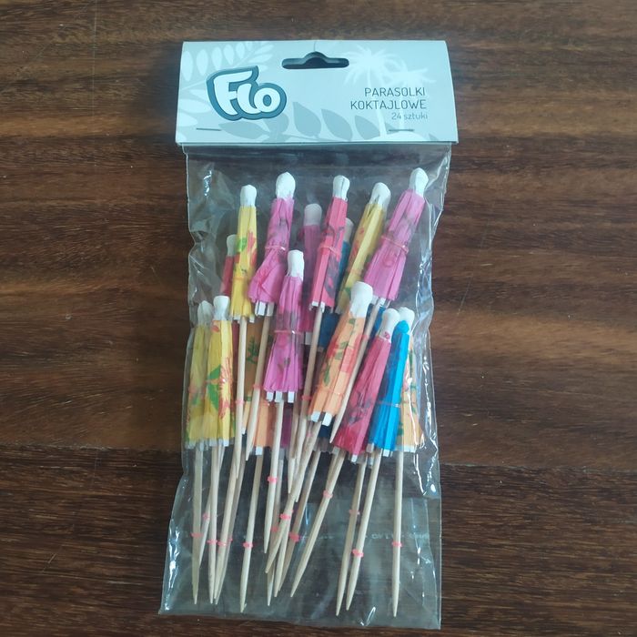 Zestaw 24 palemek do drinków