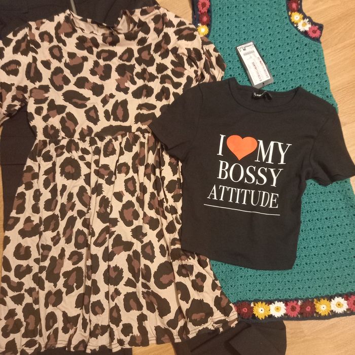 Super paka zestaw ubrań damskich Zara rozmiar S