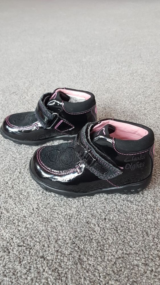 Clarks buciki lakierki j.nowe r.20/21 - 4G, 13,5cm