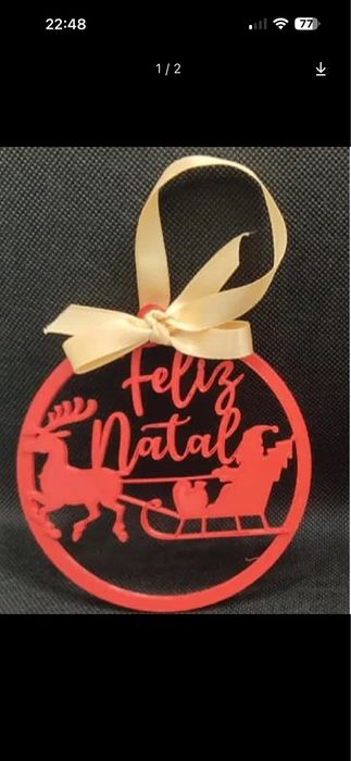 Enfeites para arvore de natal